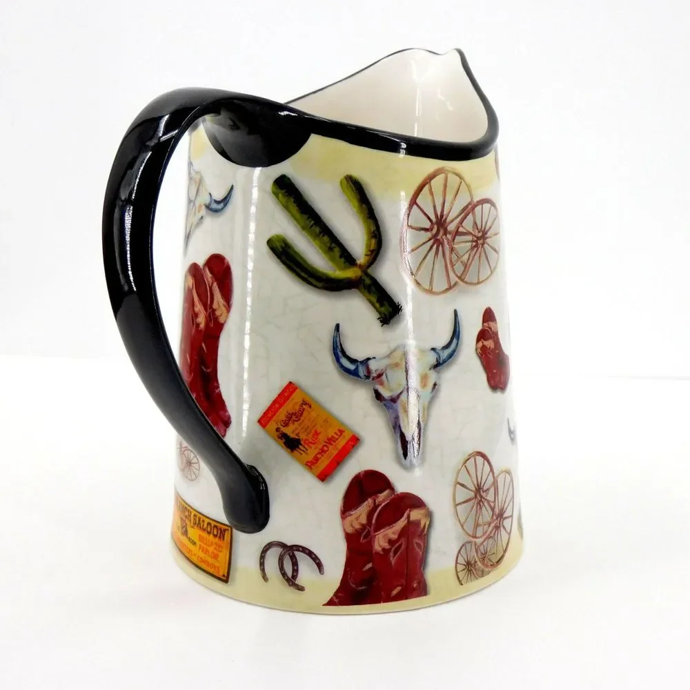 Lifestyle Home Mary Hughes Designs "Rodeo" Pitcher - Picture 4 of 10
